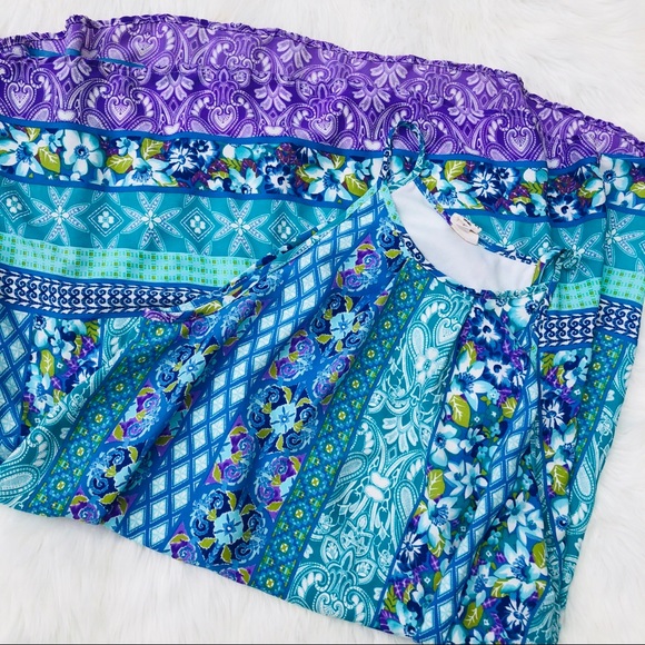 Anthropologie Dresses & Skirts - Anthropologie kaleidoscope colors Large Dress